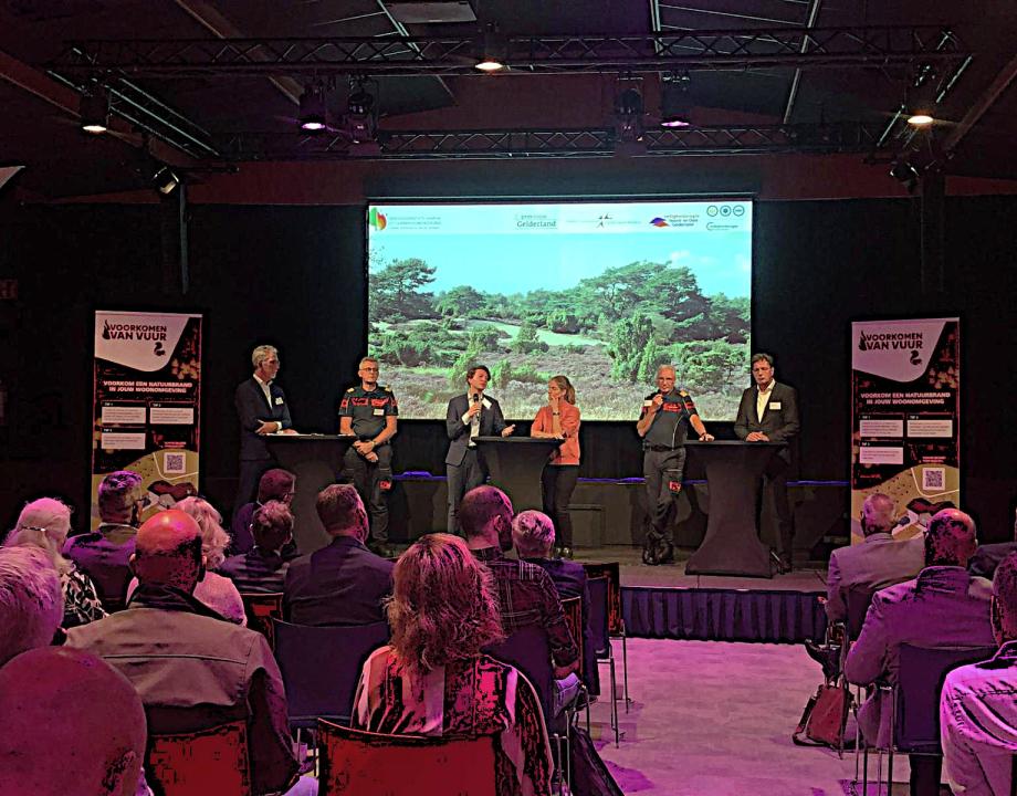 Paneldiscussie natuurbrandbeheersing